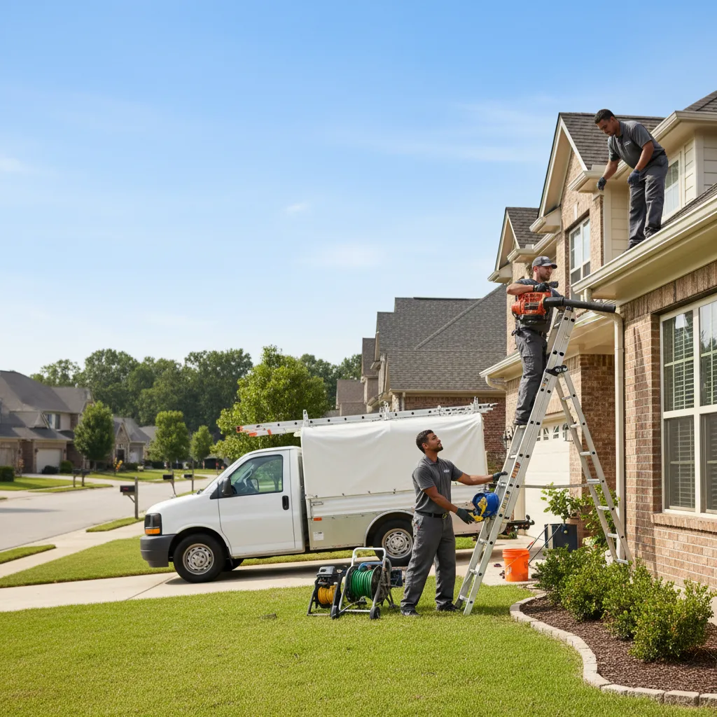 Home Gutter Service in Mounds, OK near me